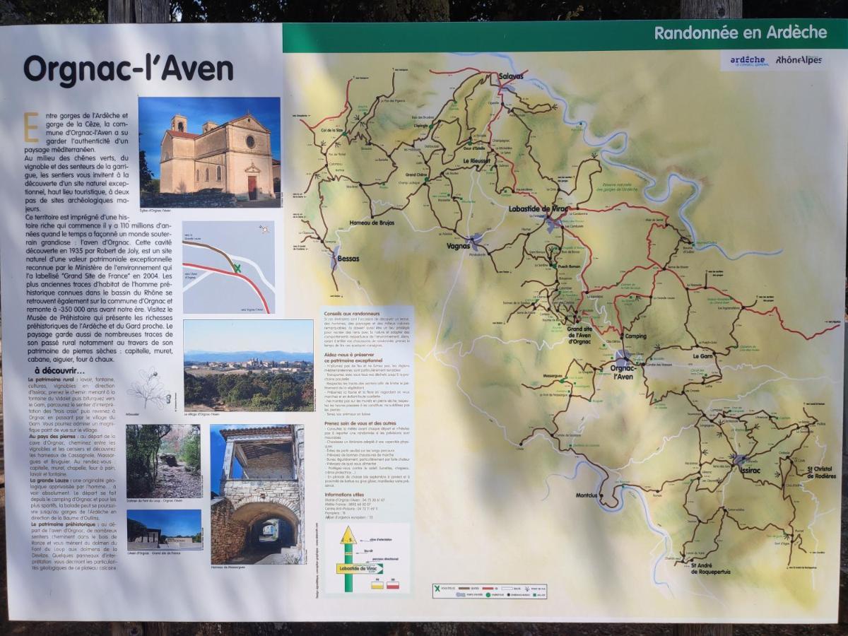Mobil-Home Climatise 6 Pers En Ardeche Orgnac-l'Aven Экстерьер фото
