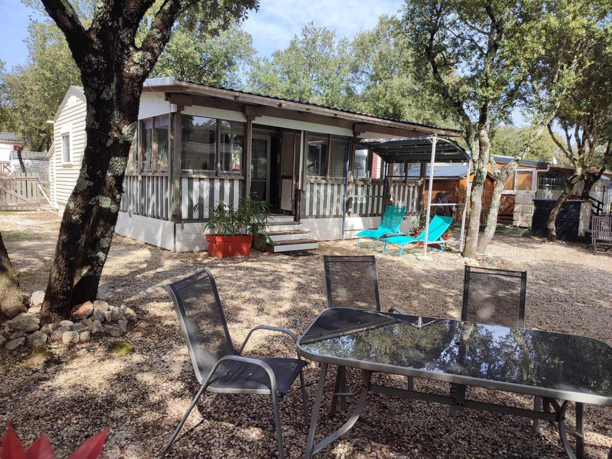 Mobil-Home Climatise 6 Pers En Ardeche Orgnac-l'Aven Экстерьер фото