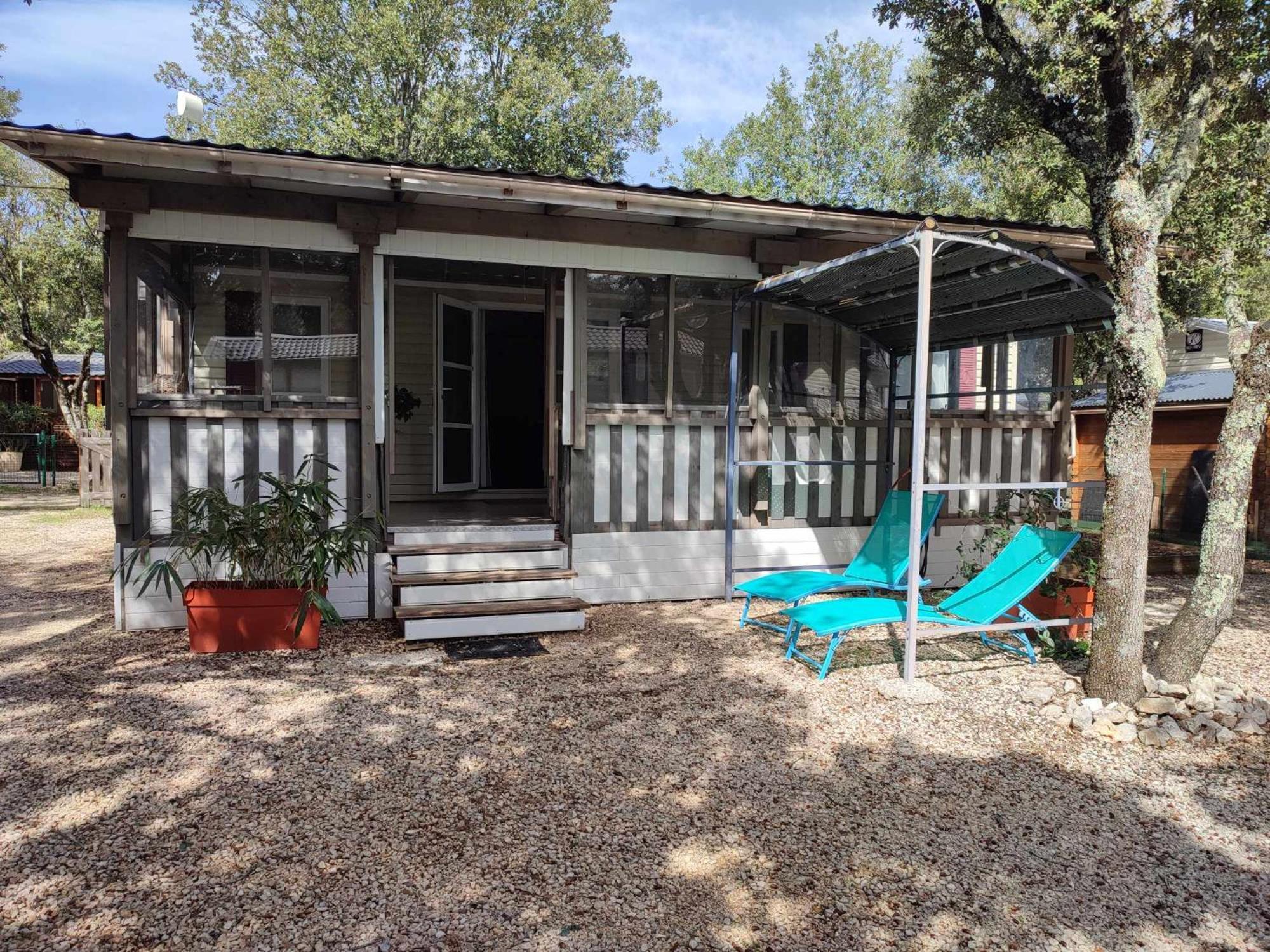 Mobil-Home Climatise 6 Pers En Ardeche Orgnac-l'Aven Экстерьер фото